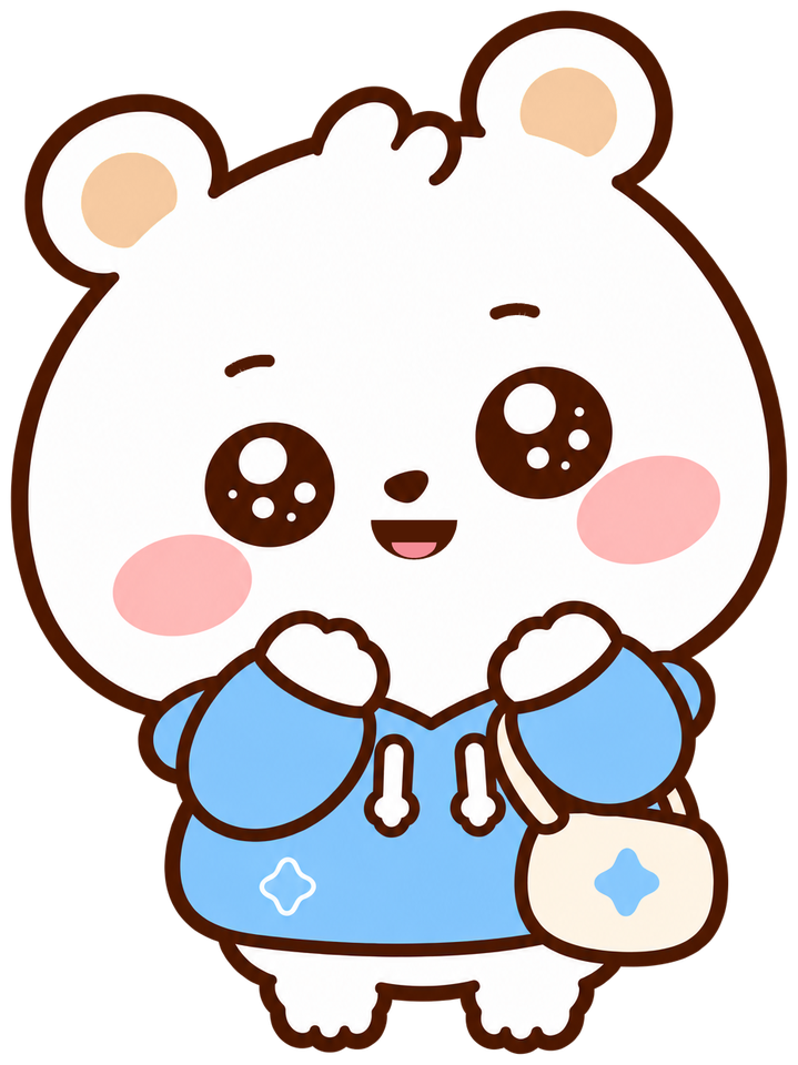 アプリコット色の耳で笑うまるふわ